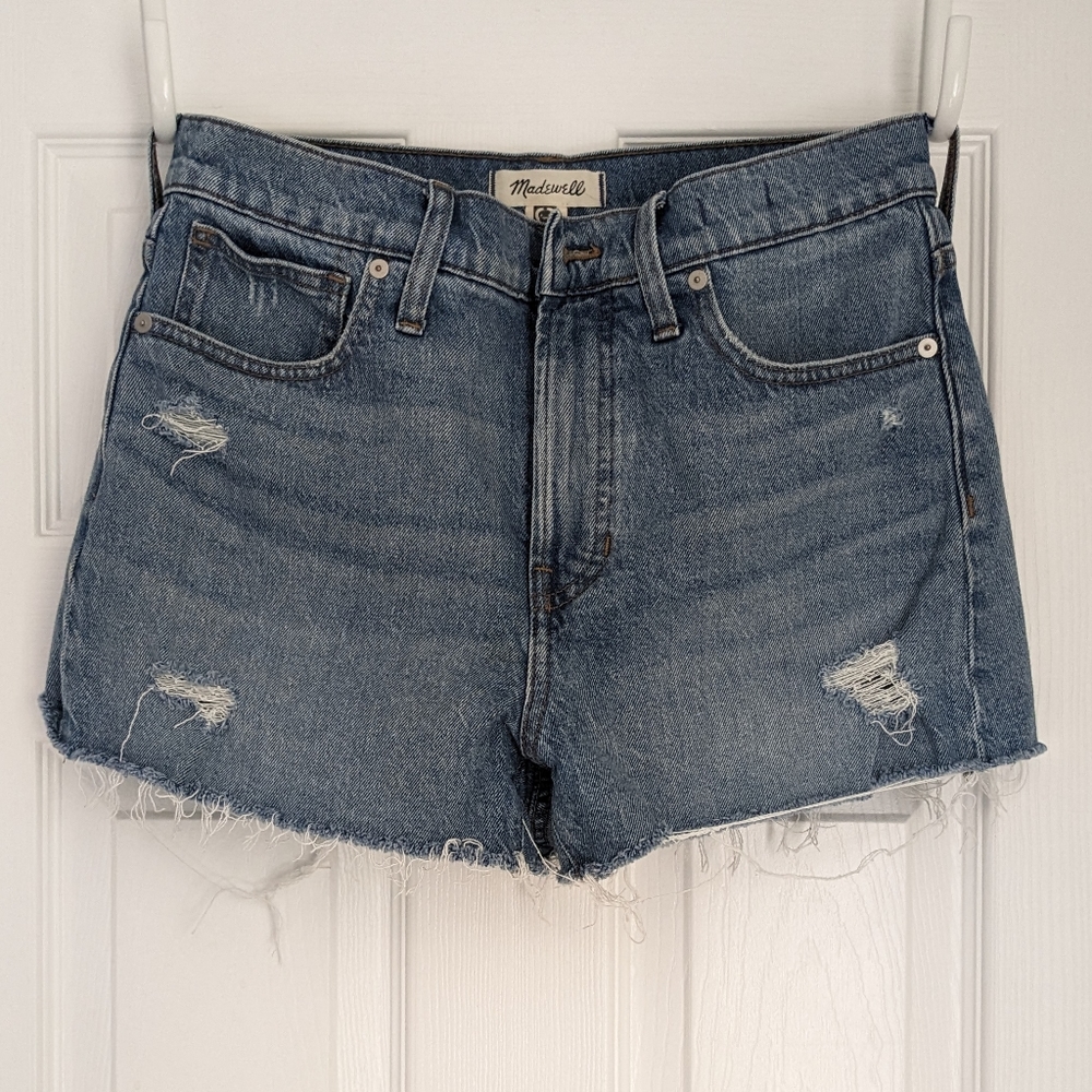 Madewell perfect vintage jean shorts